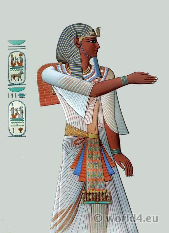 ancient egyptian clothing for pharaohs