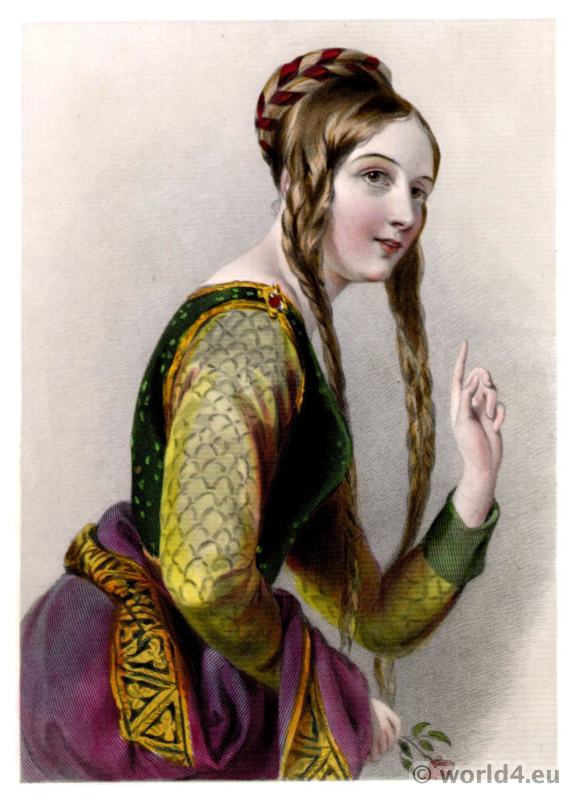 Éléonore d’Aquitaine, Eleanor, Aquitaine, Medieval Queen, Middle ages costumes history
