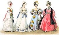 Fashion in the Reigns of Louis XVIII and Charles X. Restoration.