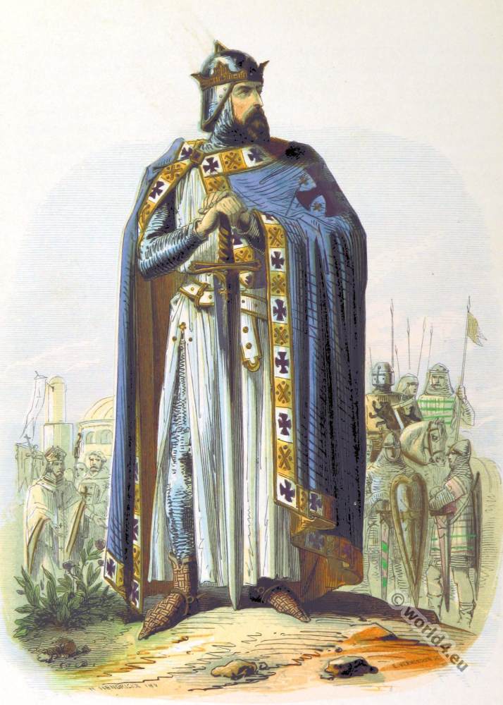 Godfrey of Bouillon. First King of Jerusalem.
