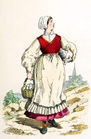 French Peasant Woman in the 15th century.