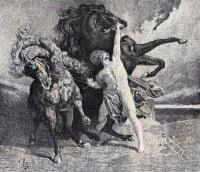 Automedon, charioteer, Iliad Homer, Achilles, Henri Regnault