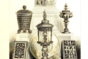 Relics associated with Queen Elisabeth. The Golden Prayer-book.
