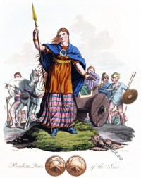 Boudicca queen of the British Iceni tribe.