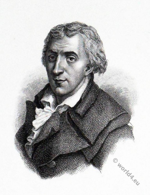 Jacques-Pierre Brissot de Warville. Girondins. French Revolution.