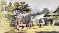 A Buddhist Temple at Nagasaki. Journeys to Japan 1856.
