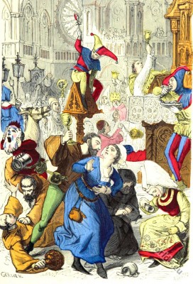 The Feast of Fools and dances of the Middle Ages.