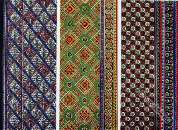 Carpets design. 19th century. Kidderminster.