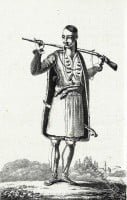 Albanian folk characters in the 18th century.