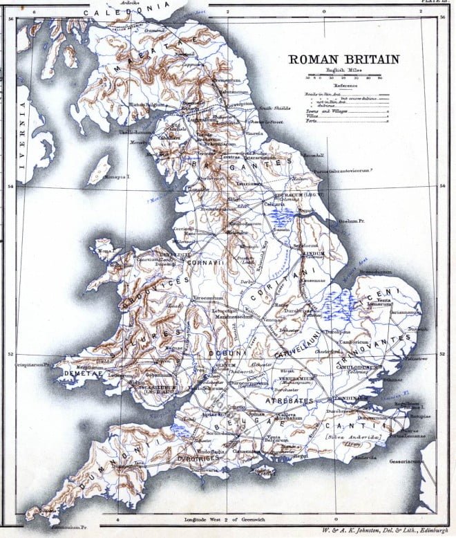 Roman, Britain, Ancient, map, Historical, atlas, tribes,