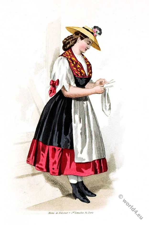 Creamery, Folklore, Traditional, Costumes, Swiss, Switzerland,