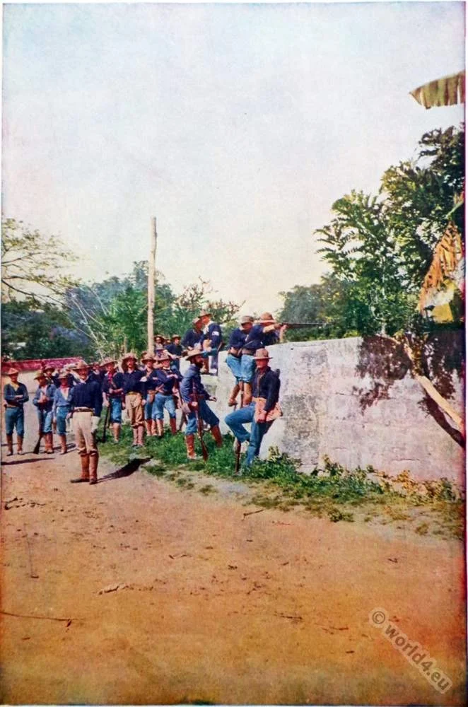 U.S Army, Skirmish, Philippine islands, Philippine–American, War, colonialism,