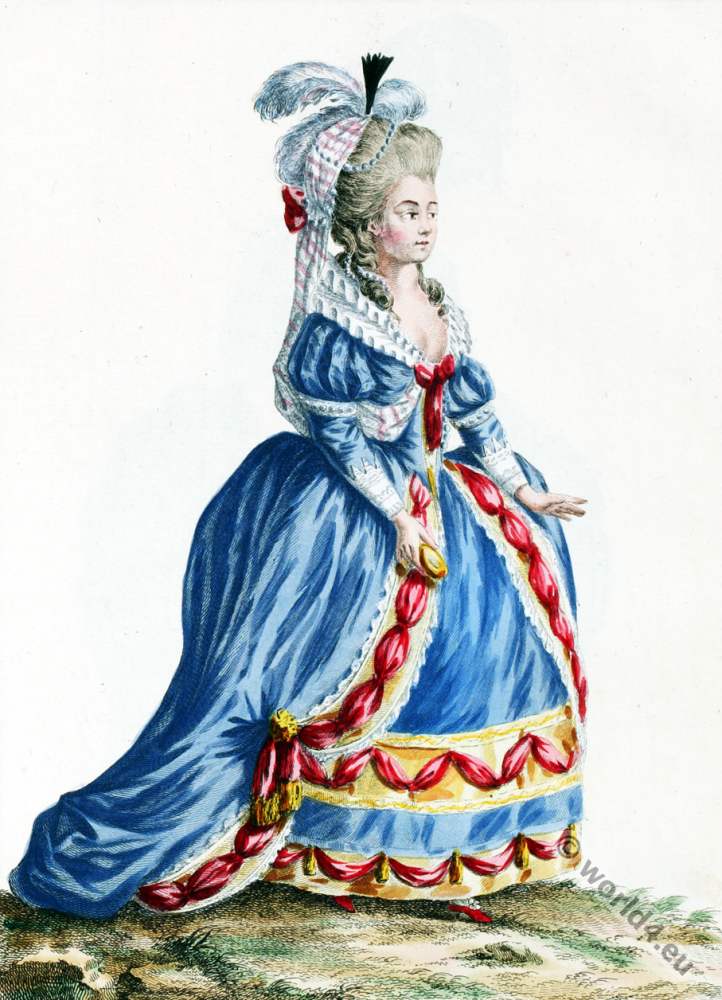 Estramadure, Actrice, Espagnol, Louis XVI, Court dress, Rococo, fashion history, 18th century