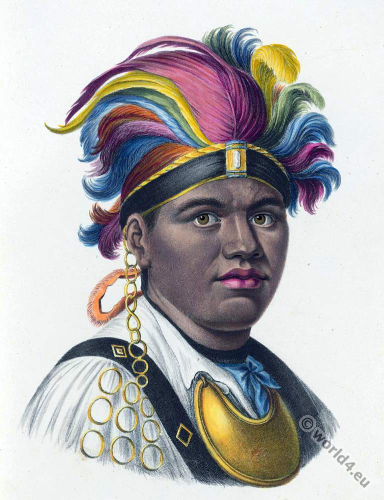 Tayadaneega Mohawk Indian chief of the Six Nations.
