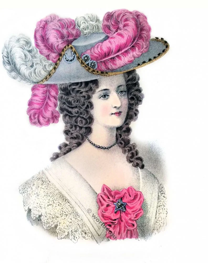 Coiffure, Louis XIV, 17ème, siècle, baroque, fashion