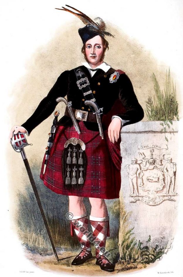 Clann Siosal. Chisholms Clan. Tartan. Scotland. Clans of the Scottish Highlands.