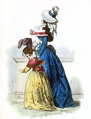 Парижская мода. Мода французской революции. Костюм 18 века