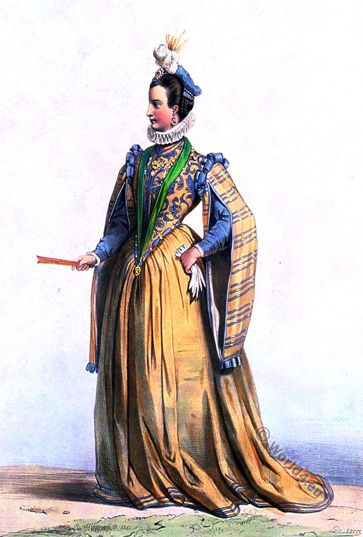 Renee de Rieux, Belle, Châteauneuf, mistress, Renaissance, fashion, history, costume,