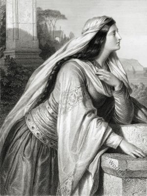 Beatrice. The Bride of Messina. Friedrich Schiller. German Romantic.
