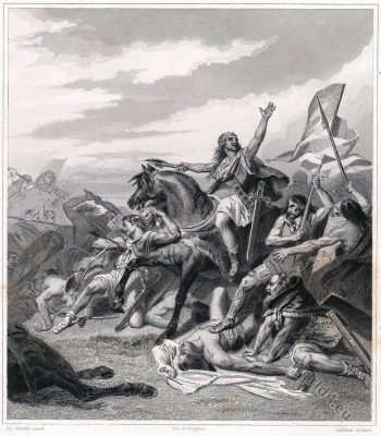 Clovis, Francs, Mérovingien, Battle, Tolbiac, Bataille