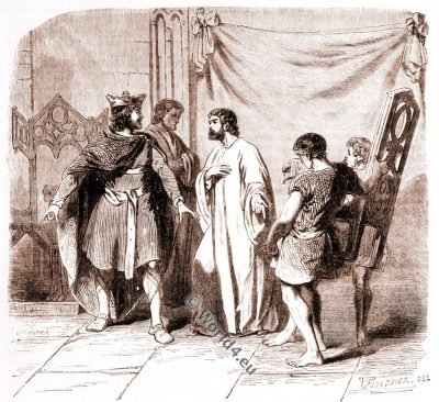 Dagobert I. Éloi, Merovingian King, Middle ages, costumes, history