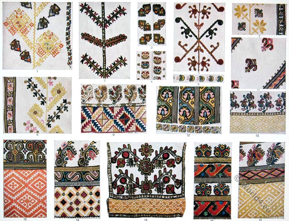 Romania, Romanian, balkan, embroidery, pattern, designs, traditional