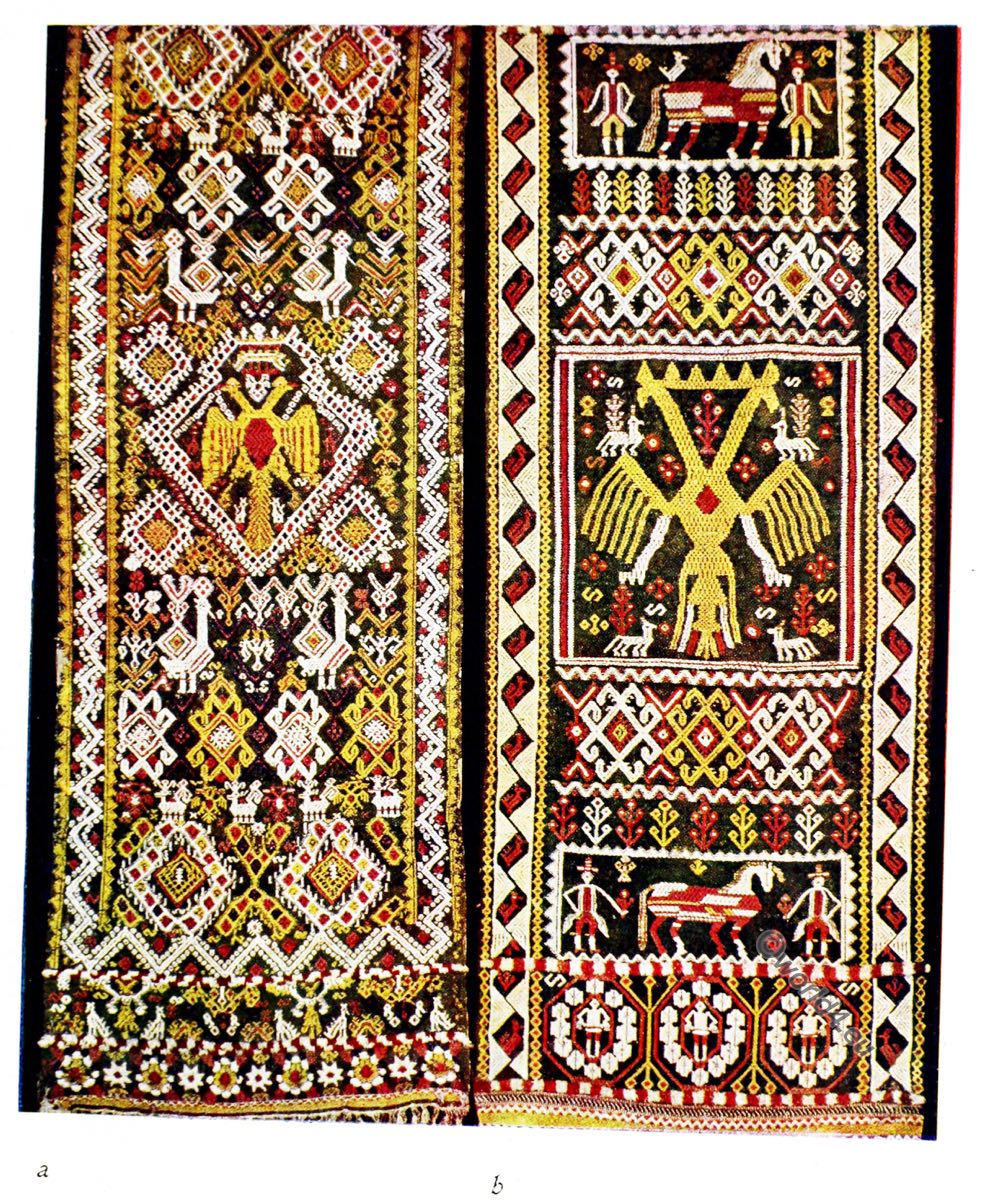 Antique, carpets, Italy, 18th century, Terra di Lavoro,