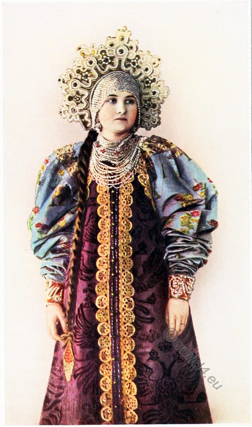 Arkhangelsk, Oblast, Russia, Peasant, costume, fashion history