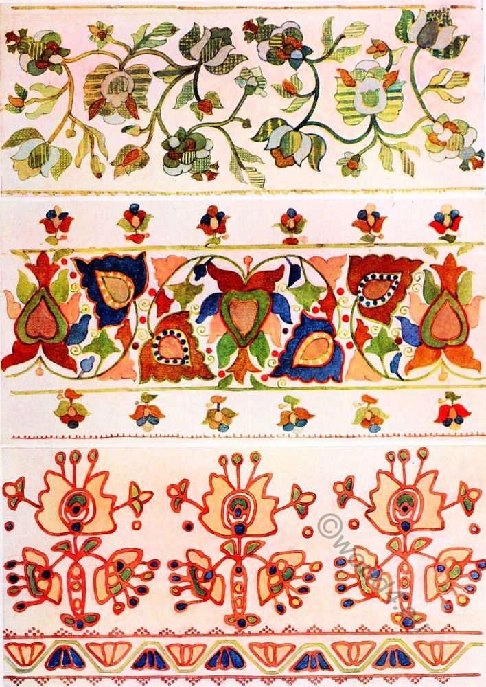 Silk Embroidery, design, Ukraine,Peasant art