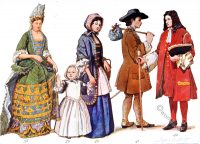 Fashion Reign James II, William I. England 17th century