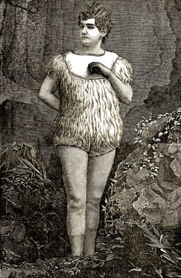 Fanny Louise Buckingham, Actress, Gotham, New York, city characters, costume, theater
