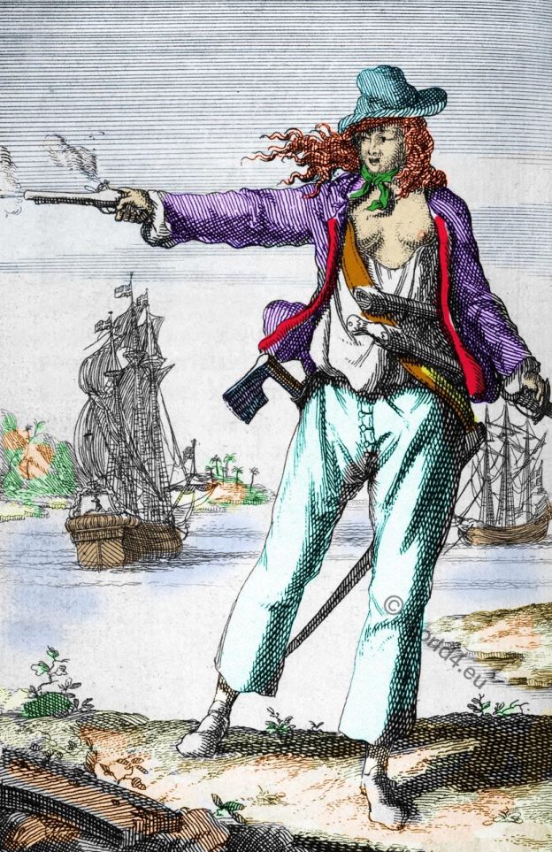 Anne Bonny, famous, female, pirates,