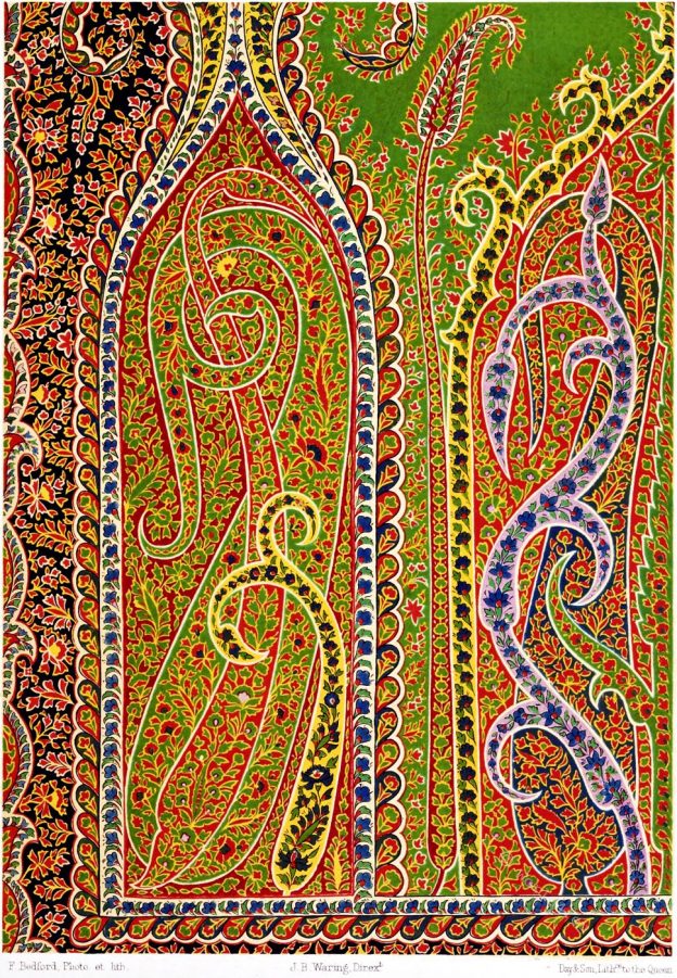 India, Textile, Art, Design, shawl, traditional, Moghul,