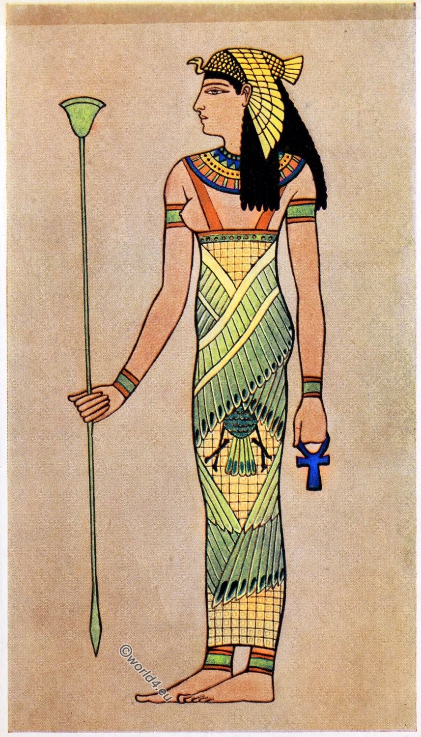 ancient egyptian women clothing