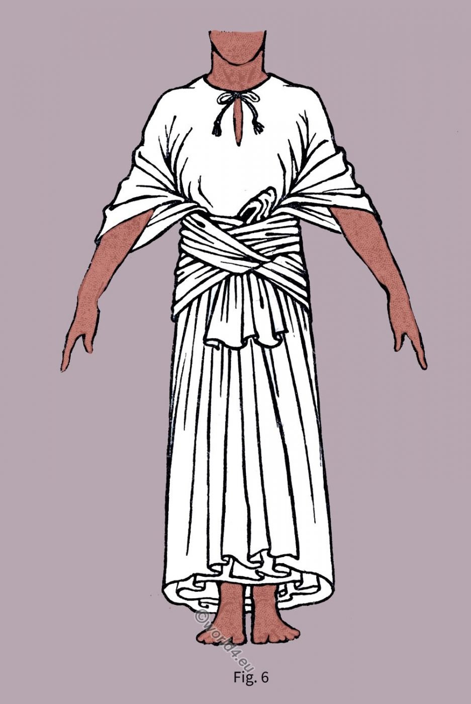 Ancient, fashion, Garment, history, Egyptian Robe