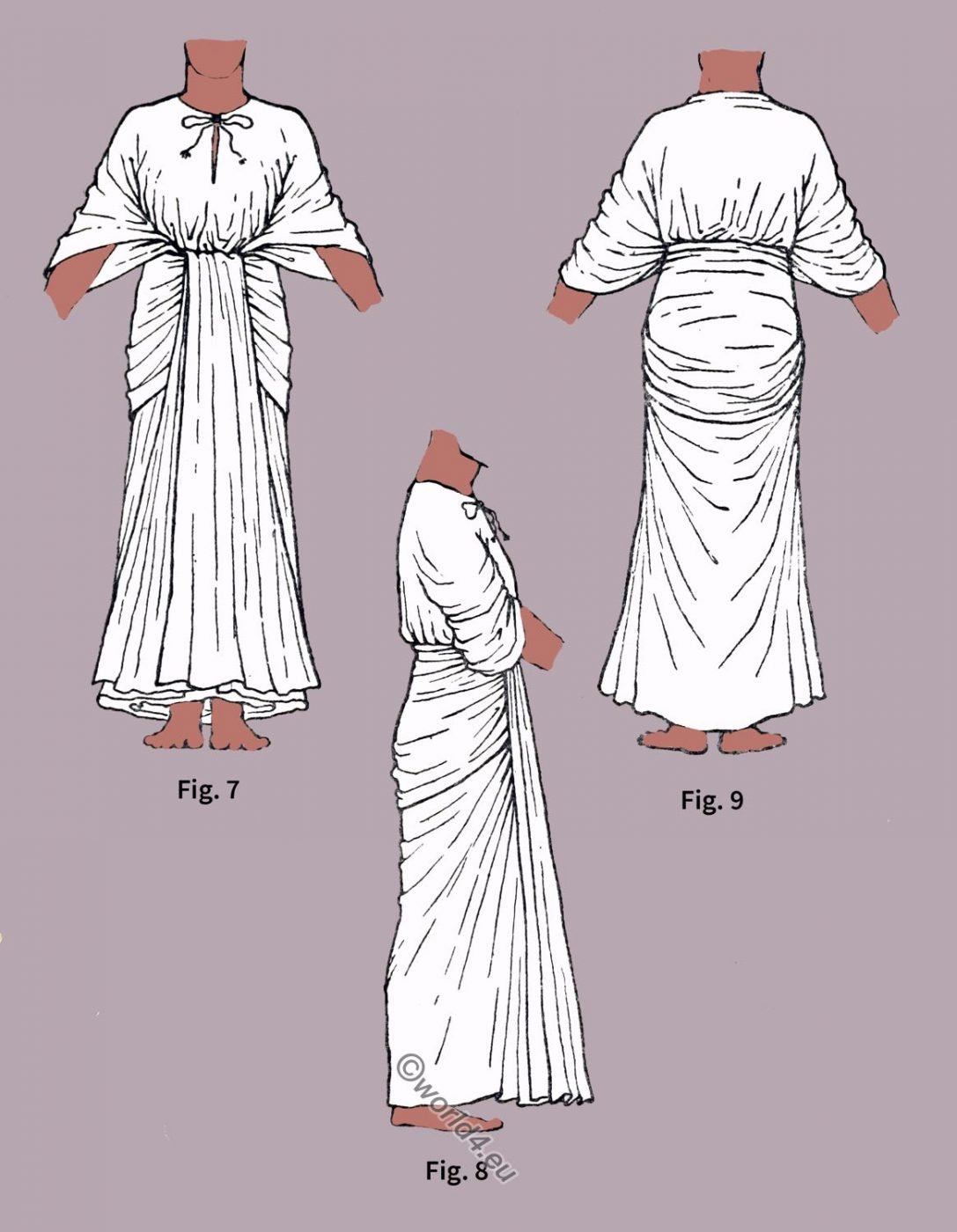 Ancient, fashion, Garment, history, Egyptian Robe