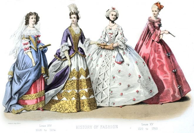 Fashion in the Reign of Louis XV. The Regency.