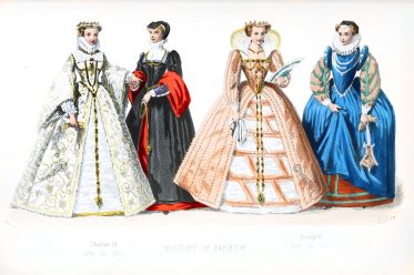 Renaissance, fashion, Henri III, France, Fashion, history, farthingale, court dress, 16th century,