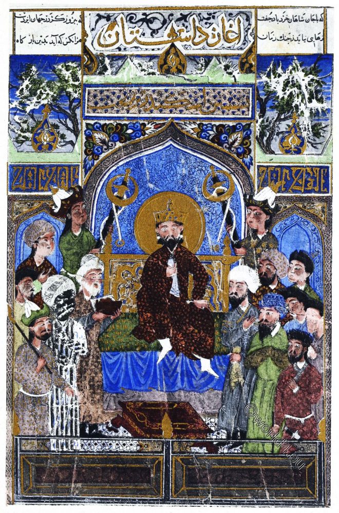Shahnameh, Persia, Persian art, 15th century,
