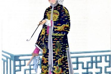 Chinese, lady, costume, ceremony, fashion, china