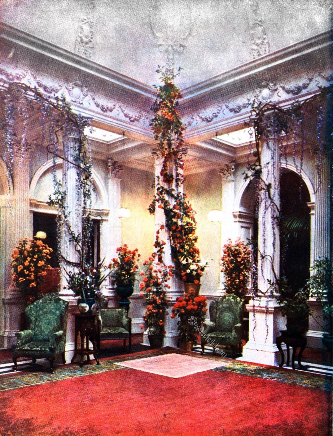 Claridge's, London, Entrance, Hall