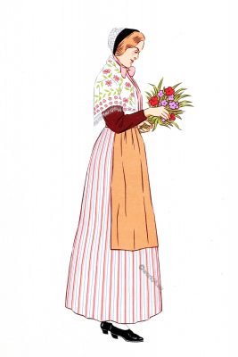 Nancy, Lorraine, France, costume, traditional clothing