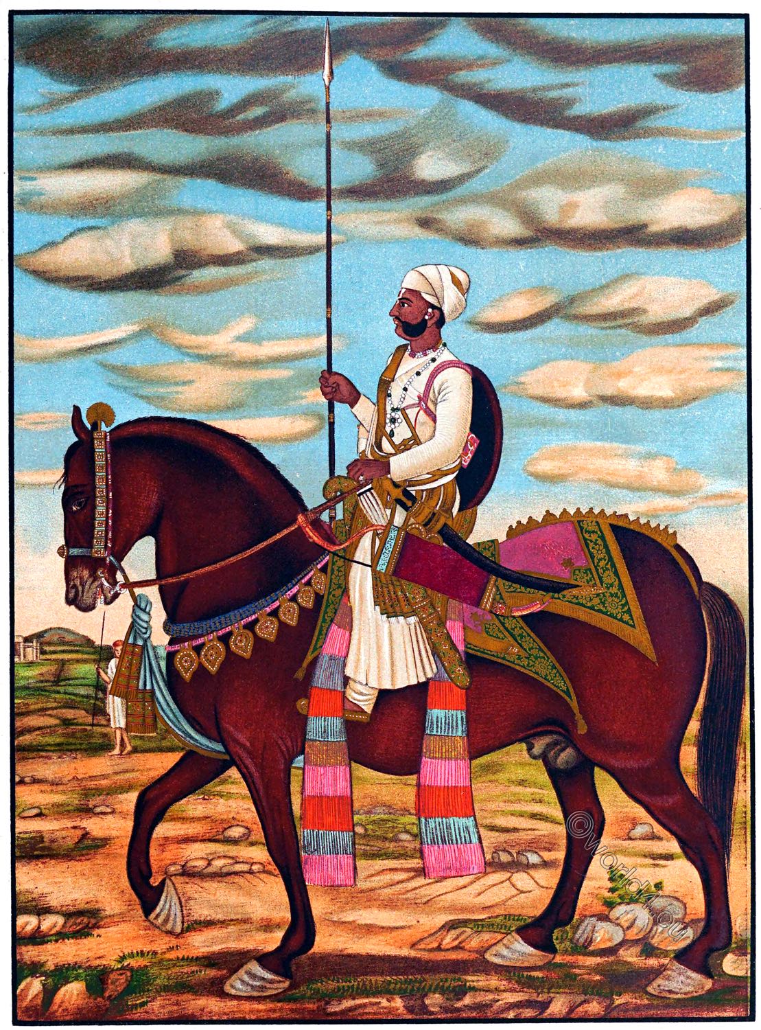 H.H. Raja Shri Sawai Pratap Sinhji Bahadur, Rao Raja of Alwar.