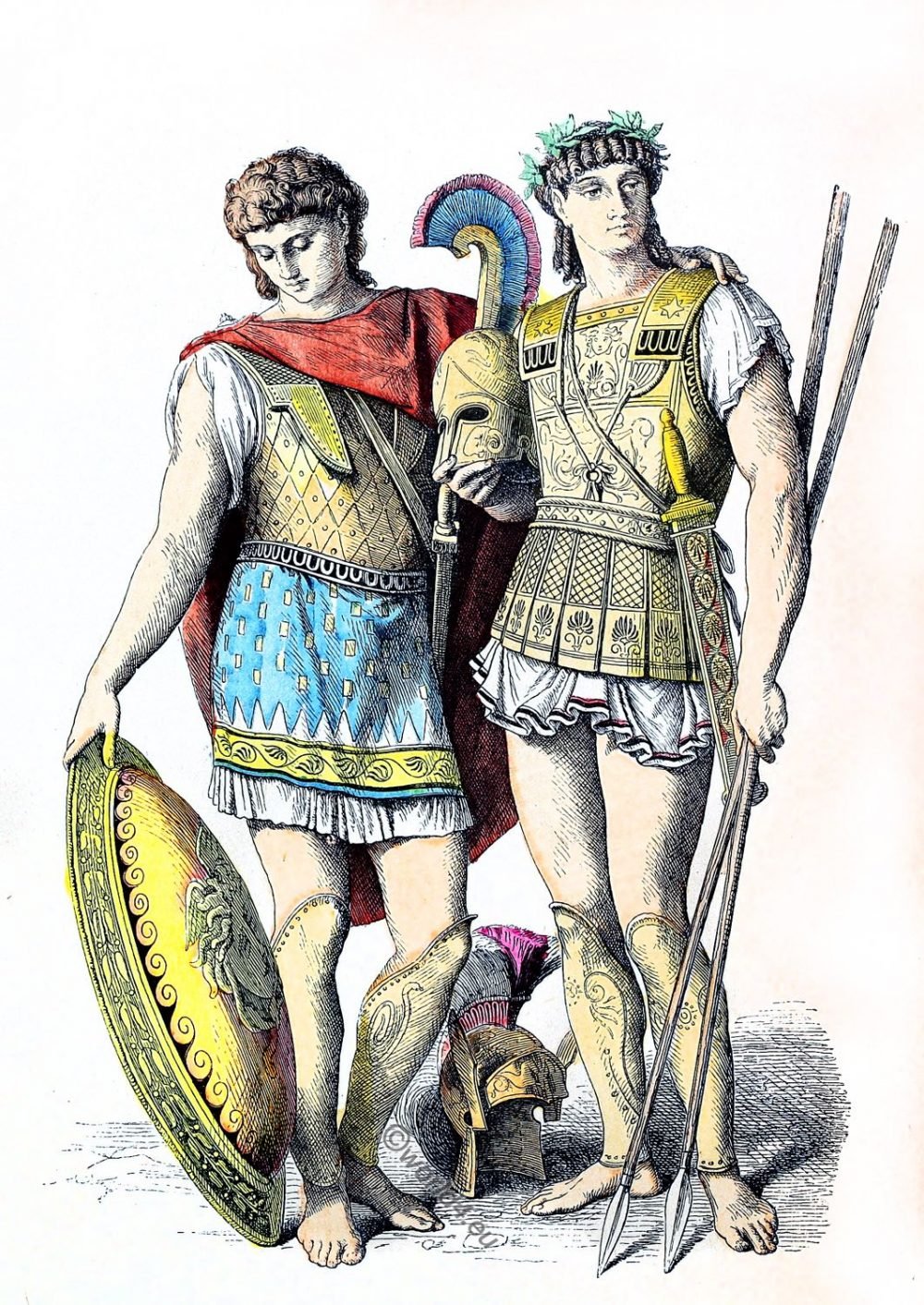 Military leaders of ancient Greece.