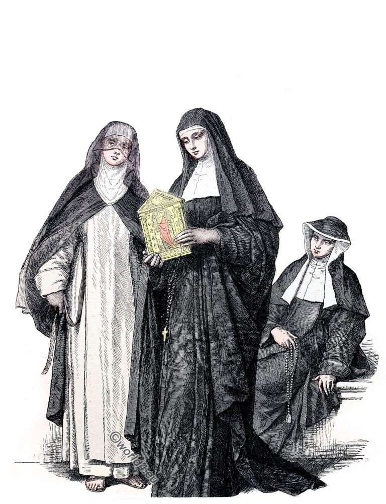 Monachism. Monastic Dress. Monks garments. Nuns habit.