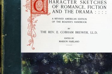 Rev. Ebenezer Cobham Brewer, Character sketches of romance, fiction, drama