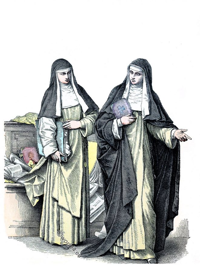 Nuns, Habit, costume, Dominicans, Catholic Order,