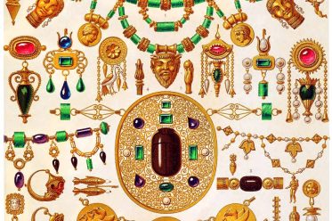Auguste Racinet, etruscan, art, jewels, civilization, ancient, Italy