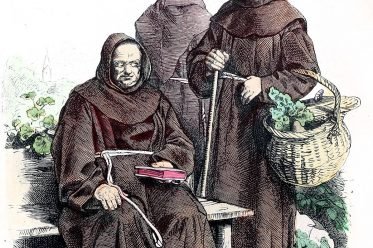 Franciscans, monks, Ecclesiastical habit, religious order, costume,