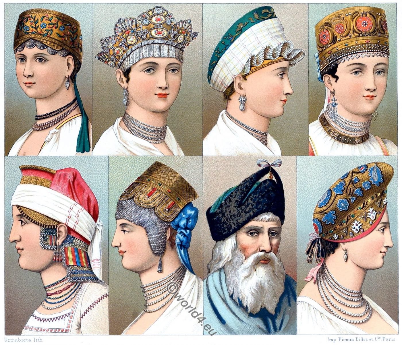 The Kokoshnik Traditional Russian Hairstyles And Headgear 